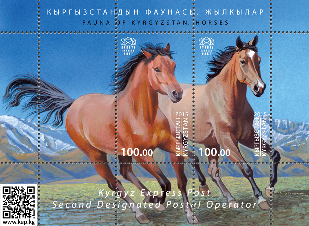 020-21B. Fauna of Kyrgyzstan. Horses