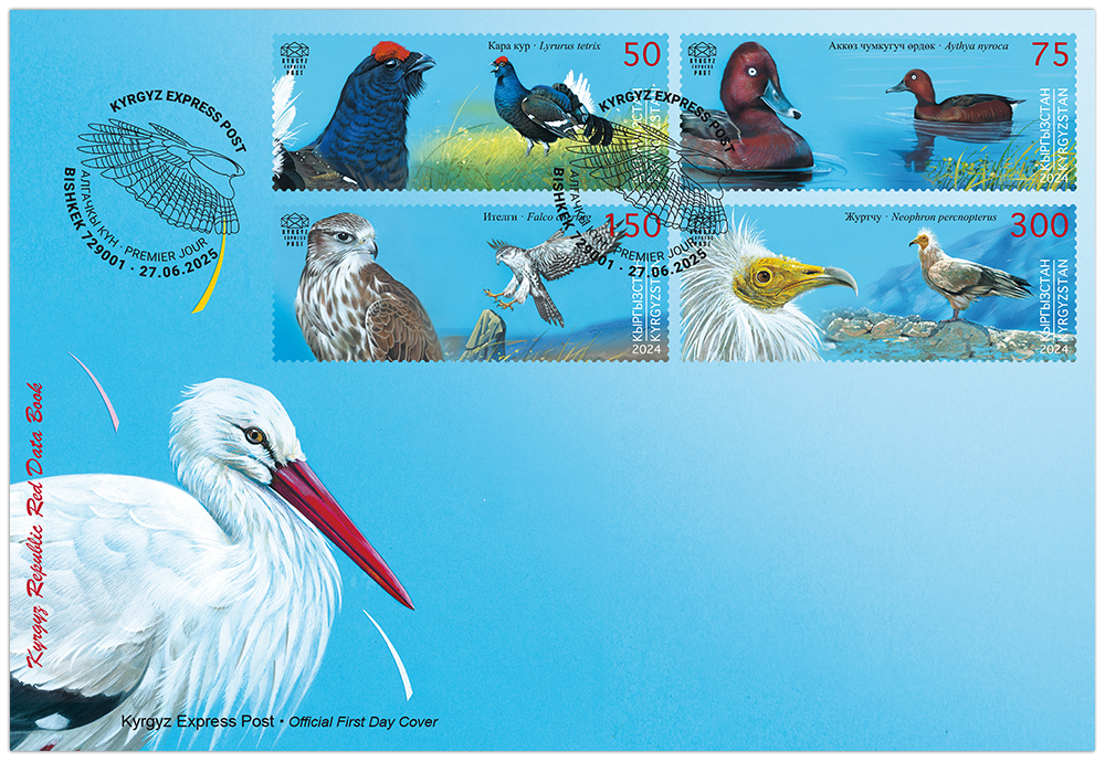 F128. Kyrgyz Republic Red Data Book (V). Birds